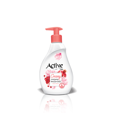 Active creamy Hand Wash Liquid Pomegranate 350 gr